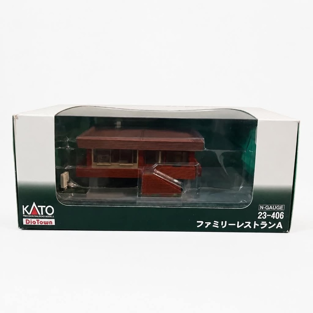 KATO 23-406 DioTown N Scale Family Restaurant A Mama's Seafood Building Assemble